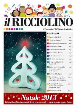 Scarica questa edizione - Istituto Achille Ricci