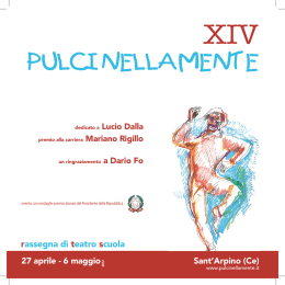Teatro e Legalit&agrave;