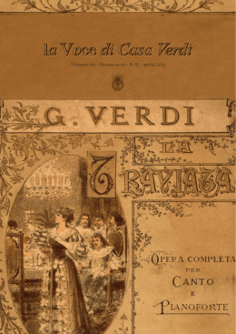 La voce di Casa Verdi
