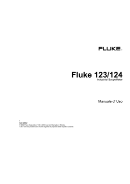 Fluke 123/124
