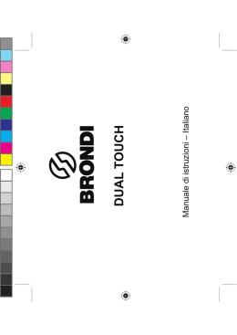 Manuale Brondi Dual Touch