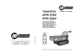 NTR 270V NTR 350V - Oleo-Mac