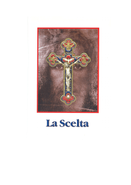 La scelta (Viaggio verso la Luce) libro v
