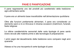 PANE E PANIFICAZIONE - Associazione Studenti di Agraria IAAS