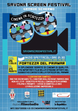 Untitled - Savona Screen Festival