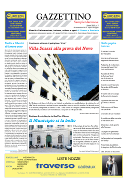 Settembre 2013 - Ses Editoria Genova