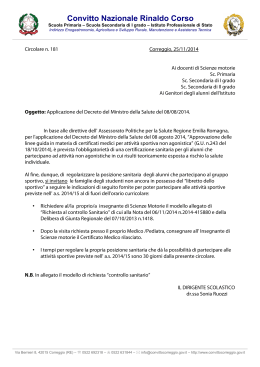 Circolare + allegato - Convitto Nazionale Rinaldo Corso
