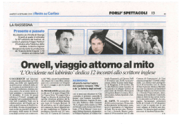 Orwell, viaggio attorno al mito
