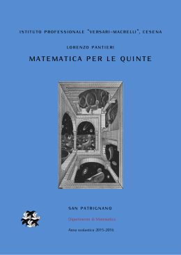 Matematica 5SanPa - Lorenzo Pantieri