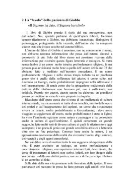02) La favola della pazienza di Giobbe