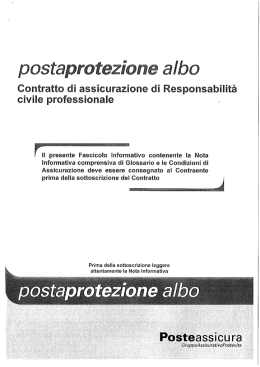 Posteassicura - Gruppo Assicurativo Postevita
