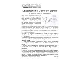 foglio letture dom 17 ottobre - Unità pastorale delle Valli Beriche