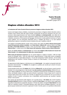 scarica il programma completo in pdf