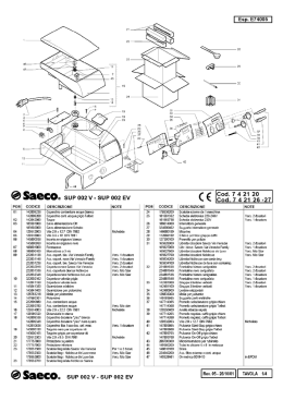 Saecm SUP 002V - su - Recambios, accesorios y repuestos