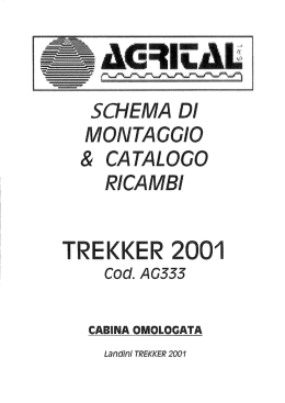 Manuale Landini TREKKER