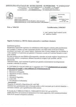ISTITUTO STATALE DI ISTRUZIONE SUPERIORE &ldquo;F.ENRIQUES&rdquo;
