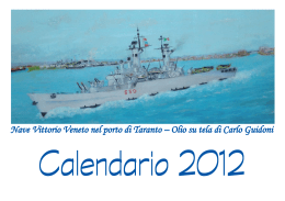 Antonio Salmeri, Calendario modelli navi da battaglia