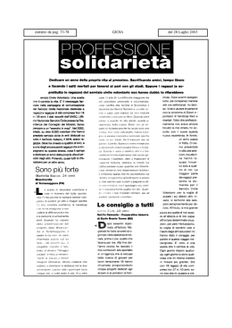 Gioia 280703 - Dipartimento della Giovent&ugrave; e del Servizio Civile