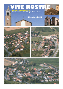 vite nostre - Parrocchie.it