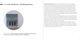 area arte moderna e contemporanea
