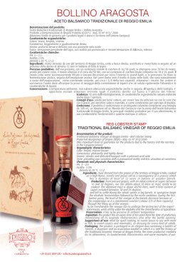 Bollino Aragosta - Cantina Puianello