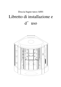 Libretto di installazione e d`uso