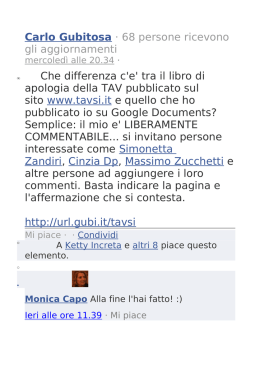 Carlo Gubitosa · 68 persone ricevono gli aggiornamenti Che