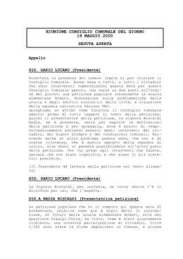 verbale consiglio comunale del giorno 19.05.2000