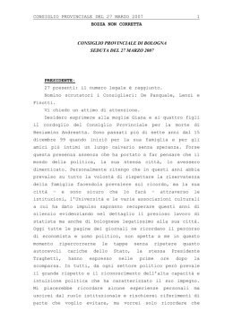 Verbale Consiglio 27-03-2007