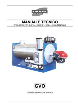 manuale tecnico - Combustion Control