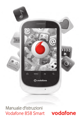 Manuale d`istruzioni Vodafone 858 Smart