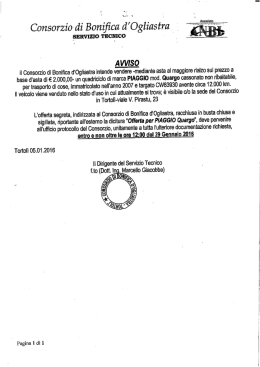 DOC180116 - Consorzio di Bonifica d`Ogliastra