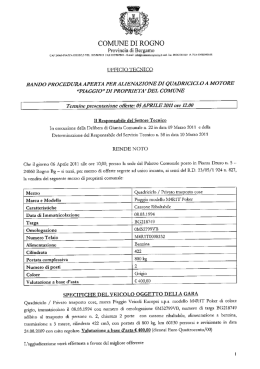 COMUNE DI ROGNO