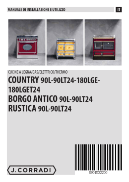 Manuale di uso ed installazione