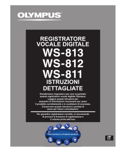 Manuale d`istruzioni