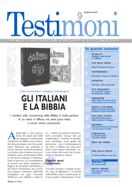 Testimoni - Edizioni Dehoniane
