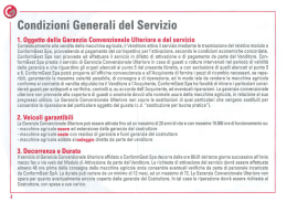 Condizioni Generali del Servizio