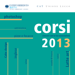 Catalogo Corsi 2013