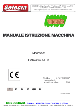 libretto istruzioni X-F63 2005.02.V.ITA