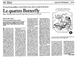 Il Giornale della Musica - Centro Studi Giacomo Puccini