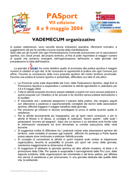 Vademecum - Provincia di Torino