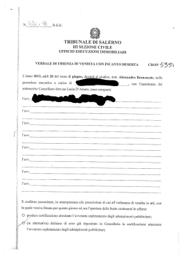 Verbale d`udienza (20.06.2013)