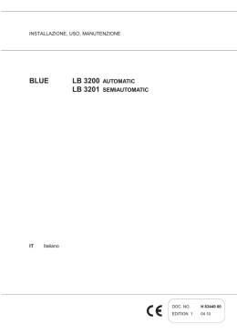 lb 3200 automatic lb 3201 semiautomatic