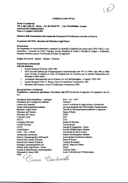 Curriculum