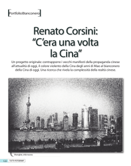 Renato Corsini: “C`era una volta la Cina”