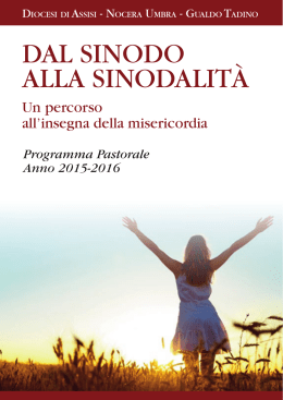 programma pastorale 2015-2016 - Diocesi di Assisi