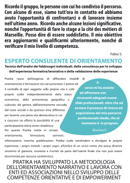 consulente - Associazione Pratika