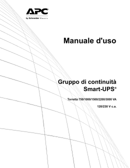 Smart-UPS UPS Operation Manual