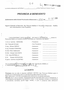 tN,!E.lJlAIt:Ljg.t~y,I! - Provincia di Benevento