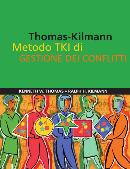 Thomas-Kilmann Metodo TKI di